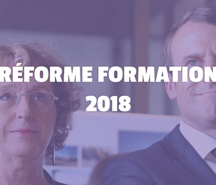 La formation professionnelle de 2018 à 2021